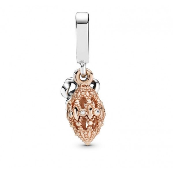 Pendant Charm in Pandora Rose Christmas Decorations in two tones