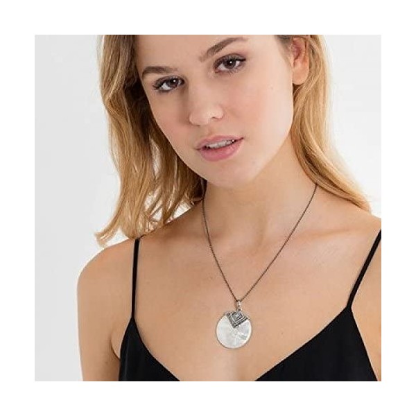 THOMAS SABO NECKLACE AFRICA TRIANGLE MOTHER OF PEARL