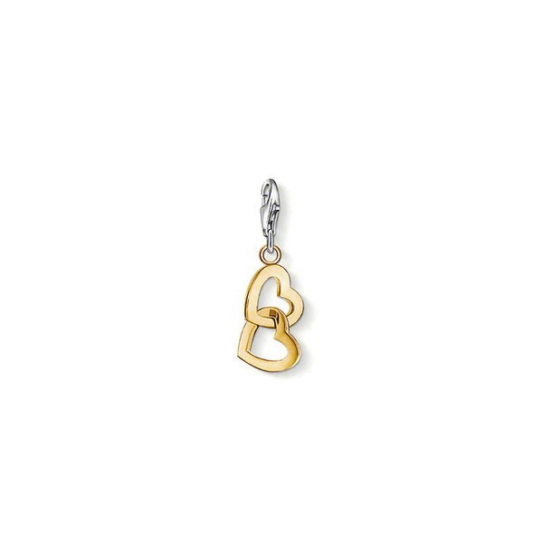Thomas Sabo heart charm gold plated