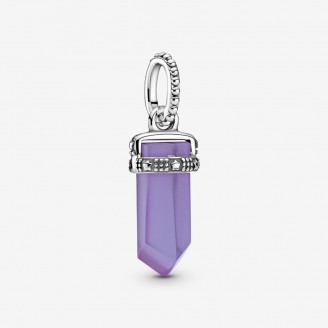 Purple Amulet Pendant