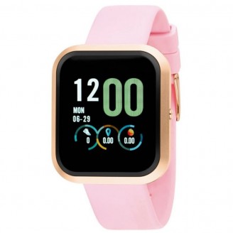 NOWLEY CITY SILICONE PINK NUDE WATCH
