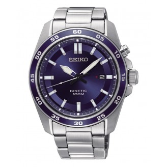 Seiko Neo Sports Kinetic Blue Watch