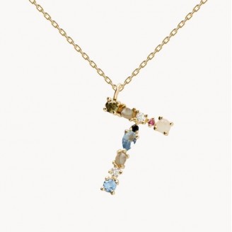 NECKLACE LETTER T