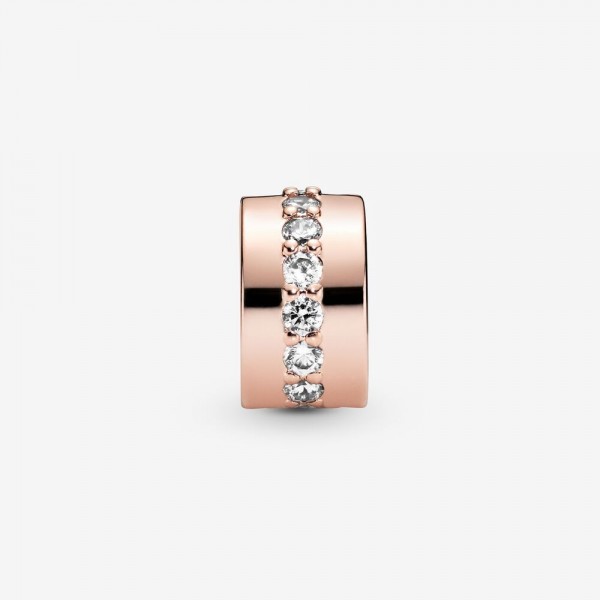 Sparkling Row Spacer Charm