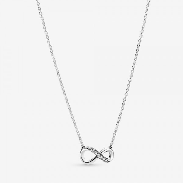 Sparkling Infinity Collier Necklace
