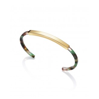 Viceroy Kiss resin bracelet in green and brown colors