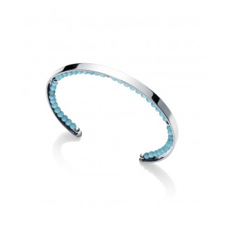Viceroy Kiss bracelet in steel and synthetic turquoise inside