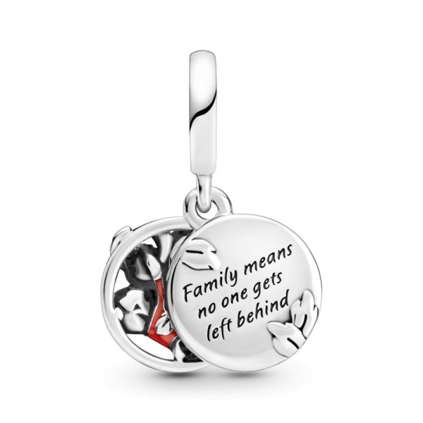Sterling Silver Pendant Charm Disney Lilo & Stitch Family