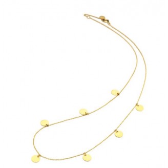 7 DISC NECKLACE