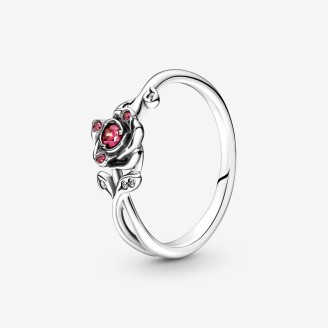 Anillo Rosa de la Bella y...