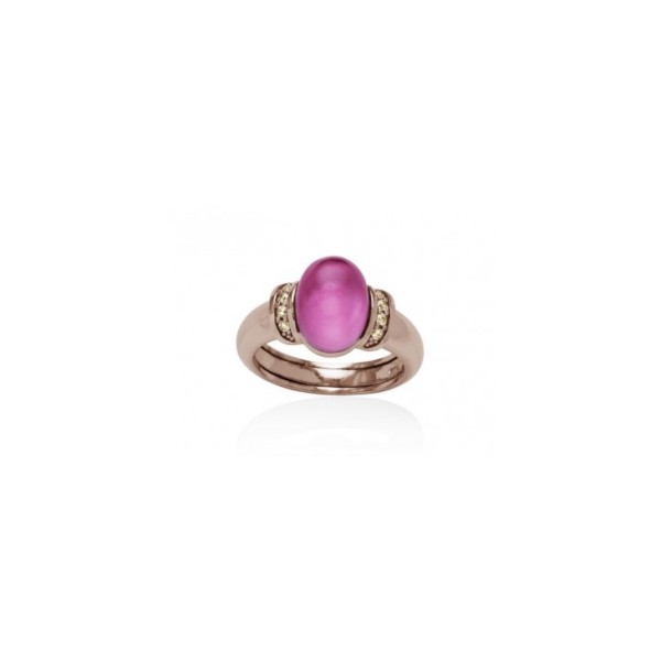 Pink Drop Ring