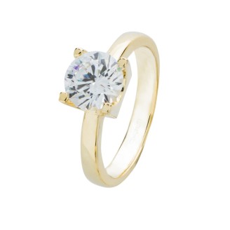 Yellow gold plated silver...