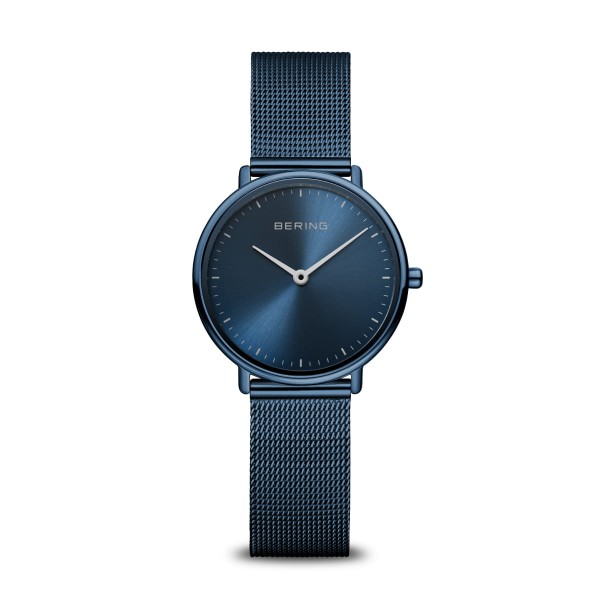 Reloj Bering Ultra Slim Azul Pulido