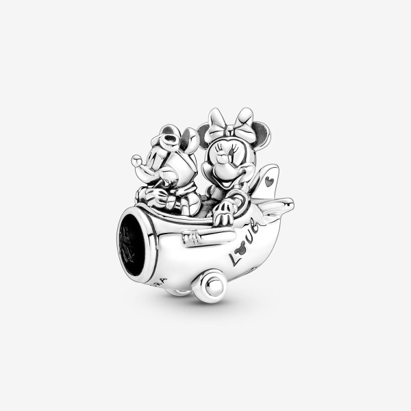 Disney Mickey and Minnie Mouse Airplane Charm