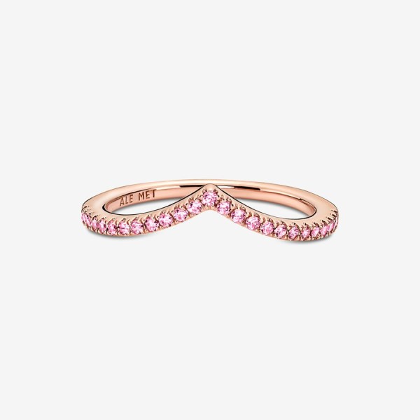 Pink Shimmering Wish Ring