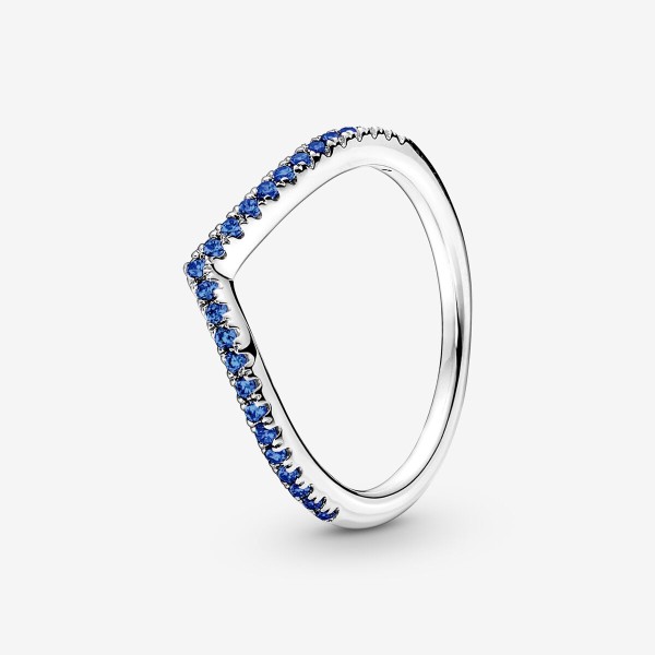 Blue Shimmering Wish Ring