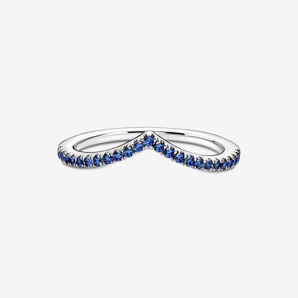 Blue Shimmering Wish Ring