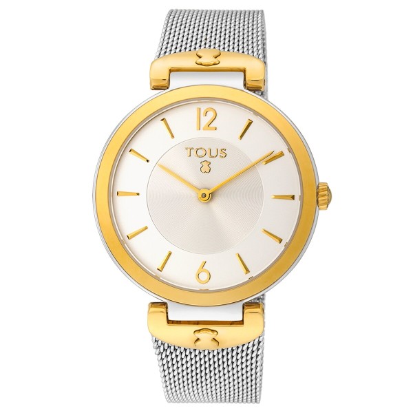Tous S-Mesh watch in stainless steel