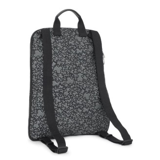 Mochila plana negra Kaos...