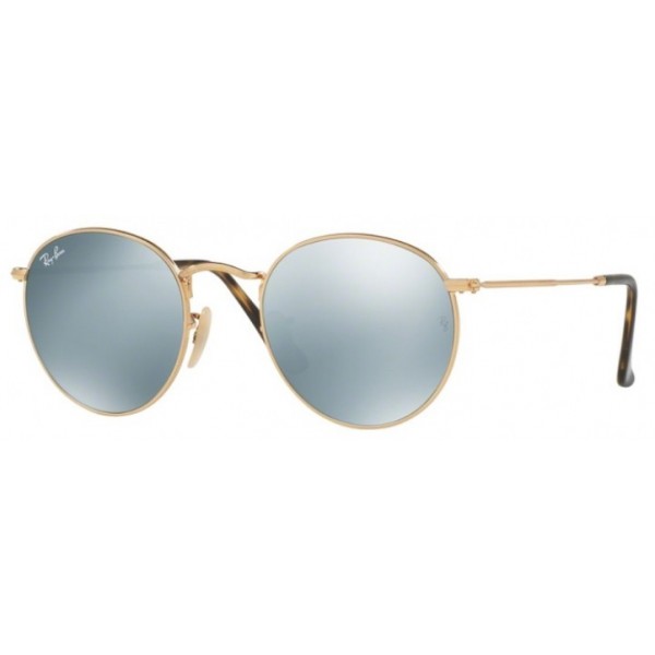 Ray-Ban RB3447N 001/30 Round Metal