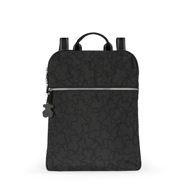 MOCHILA TOUS KAOS NEW COLORES ANTRACITA-NEGRO