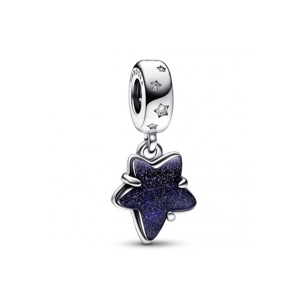 CHARM PANDORA ESTRELLA CIRCONITA AZUL