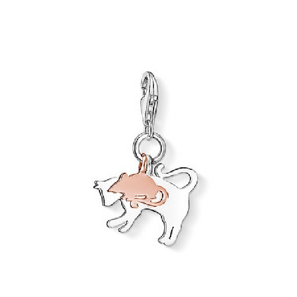 Thomas Sabo Cat and Mouse Charm