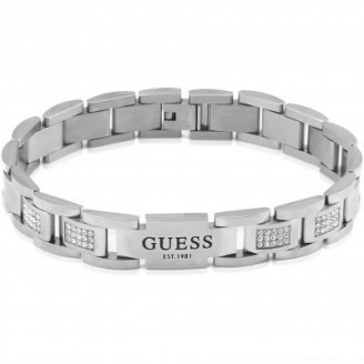 PULSERA GUESS ACERO FRONTIERS