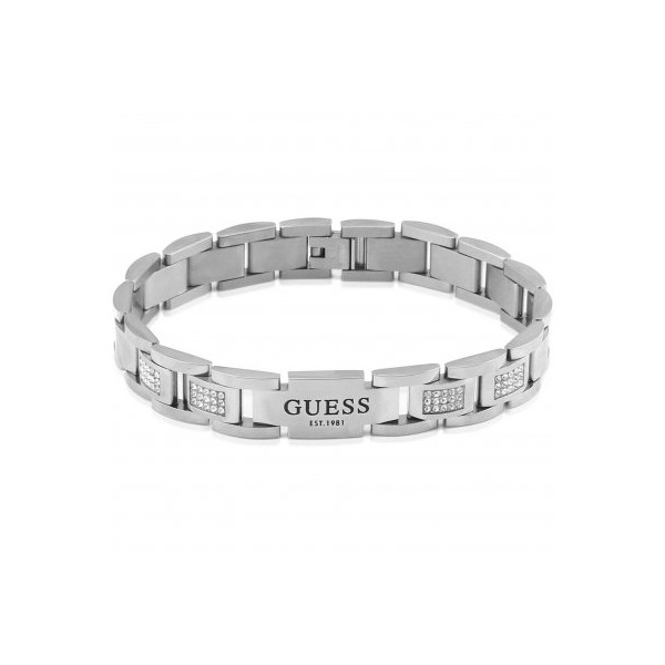 PULSERA GUESS ACERO FRONTIERS