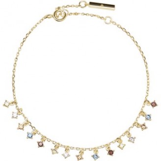 PULSERA PDPAOLA WILOW GOLD CZ