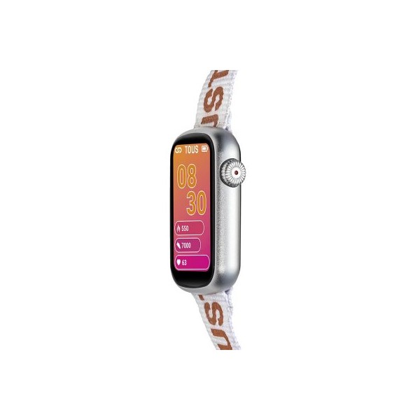 RELOJ TOUS T-BAND ALUMINIO ROSA/BLANCO