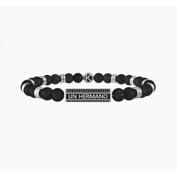 PULSERA PIEDRA LAVA KIDULT HERMANO-AMIGO