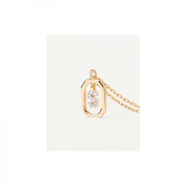 COLLAR PDPAOLA INICIALS MINI CHAPADA