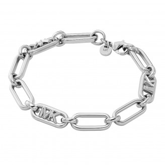 PULSERA PLATA MKORS LOGO