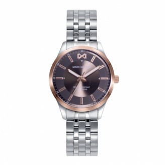 RELOJ ACERO IP ROSA...