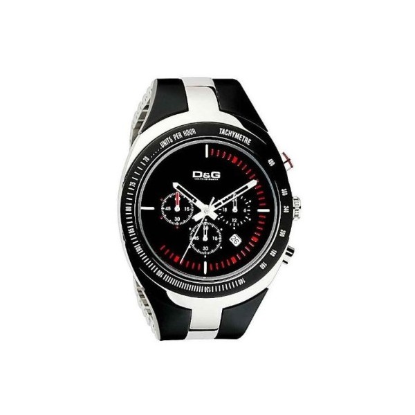 RELOJ D&G CRONO AC- CAUCHO