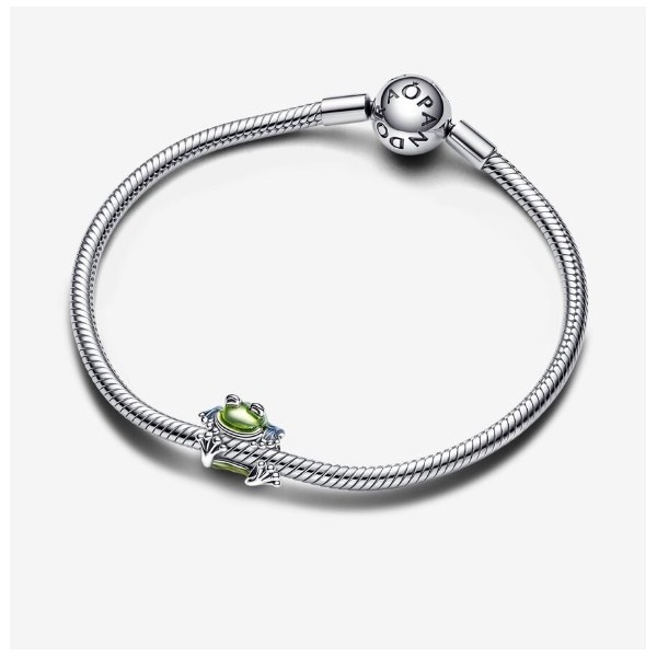 CHARM PANDORA RANA TREPADORA ESMALTE VERDE