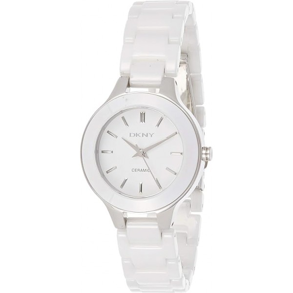 RELOJ DKNY CHAMBERS CERAM BLANCO