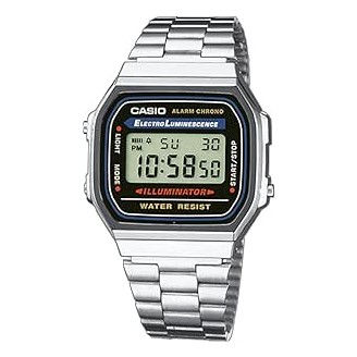 RELOJ CASIO ACERO RETRO