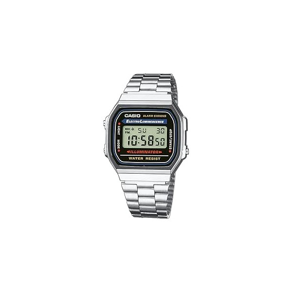 RELOJ CASIO ACERO RETRO