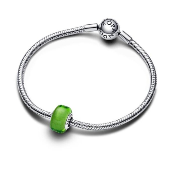 CHARM PANDORA MURANO VERDE