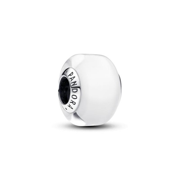 CHARM PANDORA MURANO BLANCO
