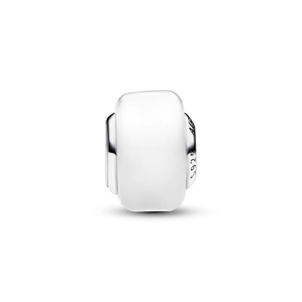 CHARM PANDORA MURANO BLANCO