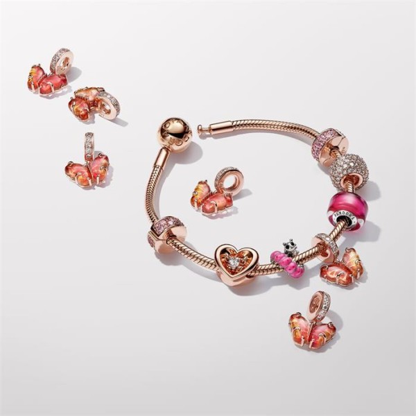 CHARM PANDORA MARIPOSA 14K ROSE GOLD