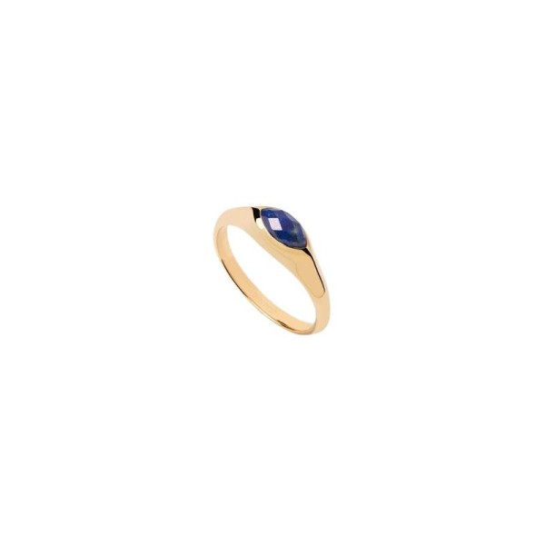 SORTIJA PDPAOLA LAPISLAZULI DORADA