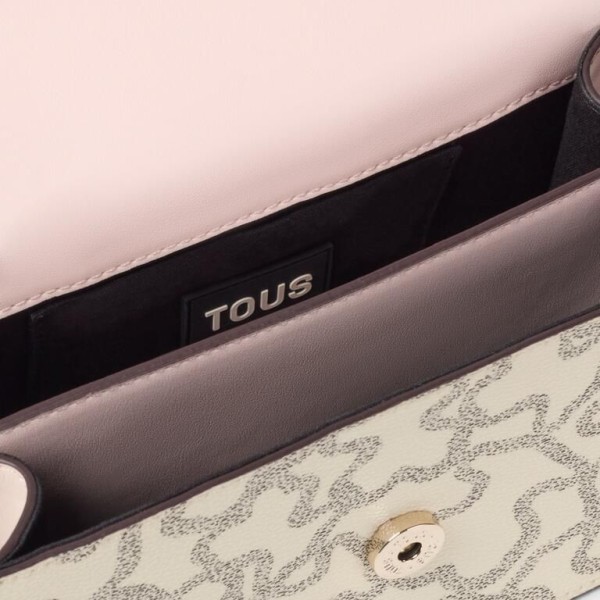 BANDOLERA TOUS S SOLAPA KAOS ICON BEIGE MULTI