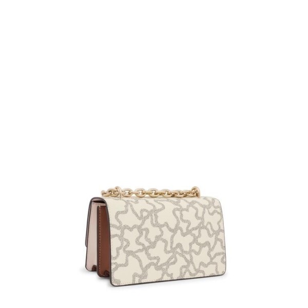 BANDOLERA TOUS S SOLAPA KAOS ICON BEIGE MULTI