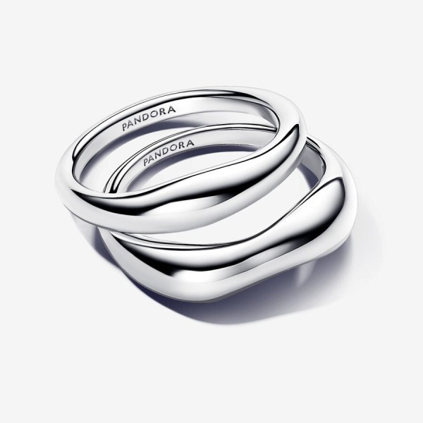 Anillos Combinables Forma Orgánica