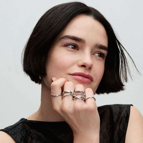 Anillos Combinables Forma Orgánica