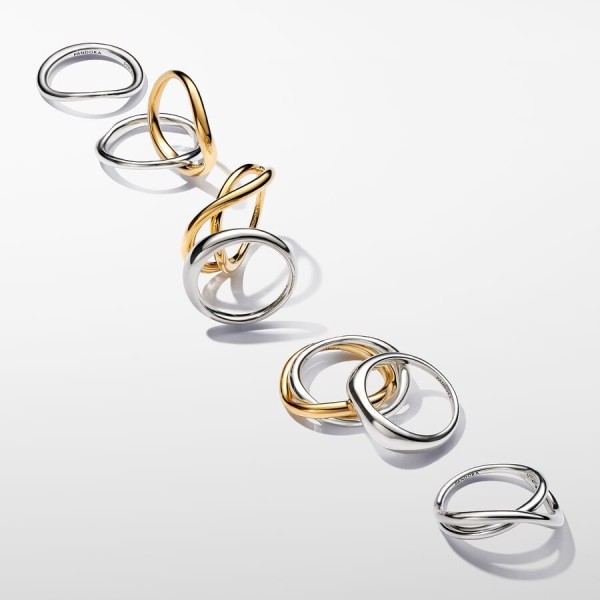 Anillos Combinables Forma Orgánica